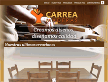 Tablet Screenshot of carreamaderas.com.ar